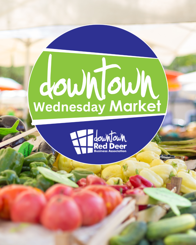 Downtown Wednesday Farmer’s Market Downtown Red Deer Business Association